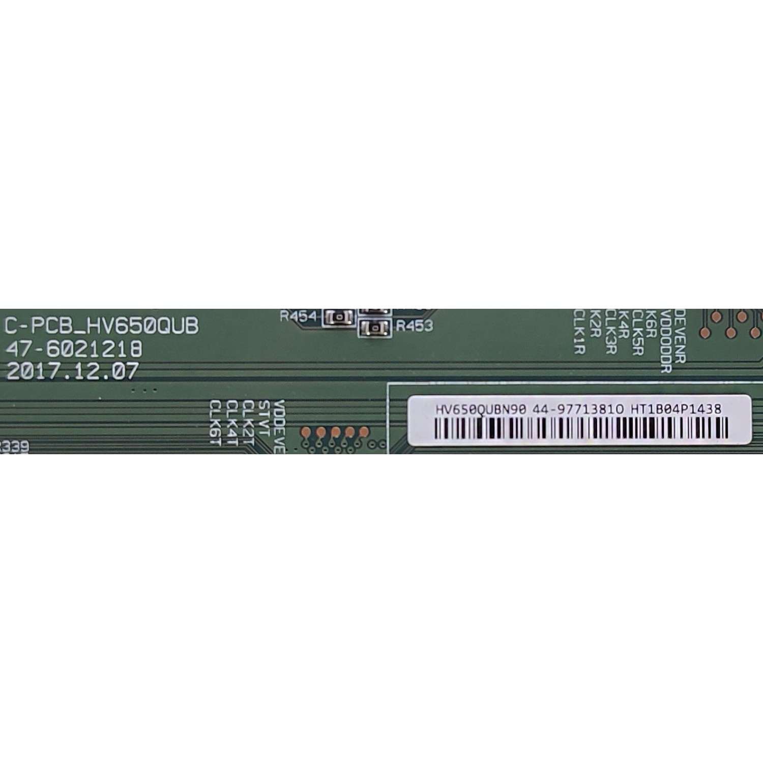 T-CON PARA TV SHARP (( NUEVA)) / NUMERO DE PARTE 44-9771381O / 47-6021218 / C-PCB_HV650QUB / HV650QUBN90 / PANEL HD650S1U71\S8\GM\ROH / HV650QUB-N90 / MODELOS LC-65Q7300U / RNSMU6536 / 65PFL5604/F7	 - Imagen 3